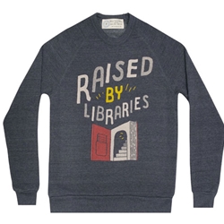 Raised Libraries Universal Crewneck Sweatshirt - Grey