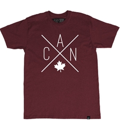 CAN T-shirt - Maroon