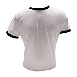 Unisex Ringer T-shirt - Black/White
