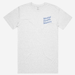 Mental Health Matters T-shirt - Ash