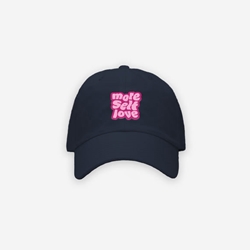 More Self Love Patch Dad Cap - Navy