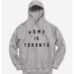 Home Is Toronto Varsity Hoodie - Grey