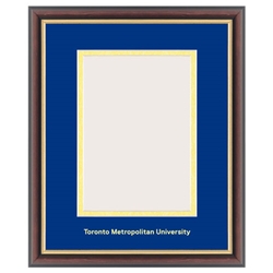 Certificate Frame w/ TMU Logo - Traditional