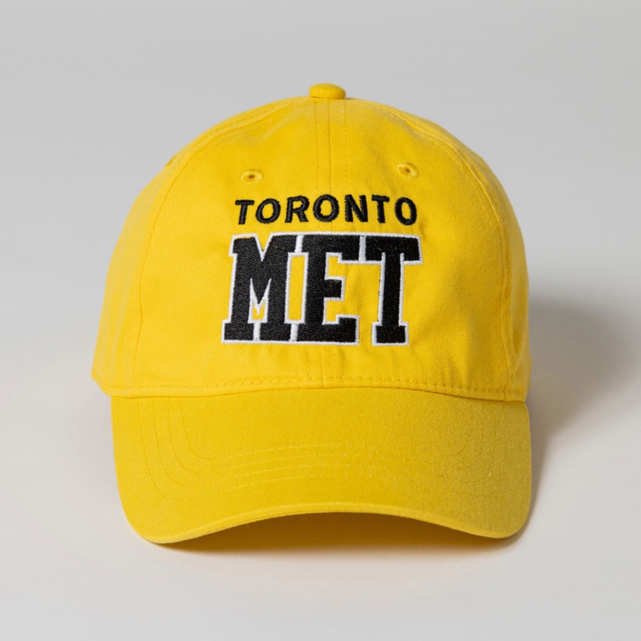 TMU MET Varsity Cap - Yellow