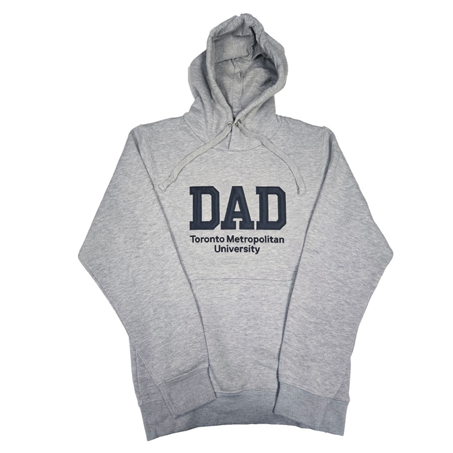 TMU Dad Hoodie - Grey