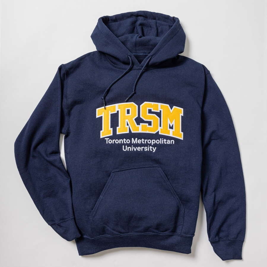 Navy Hoodie with TRSM Logo