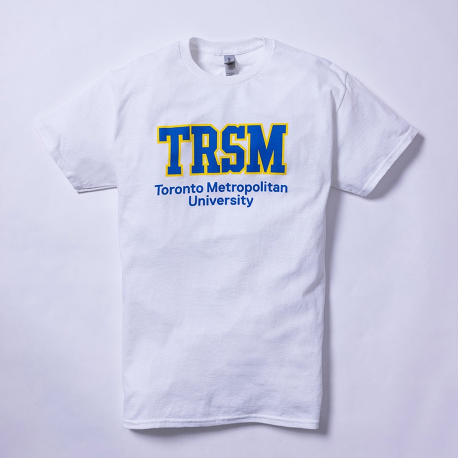 White T-Shirt with TRSM Logo