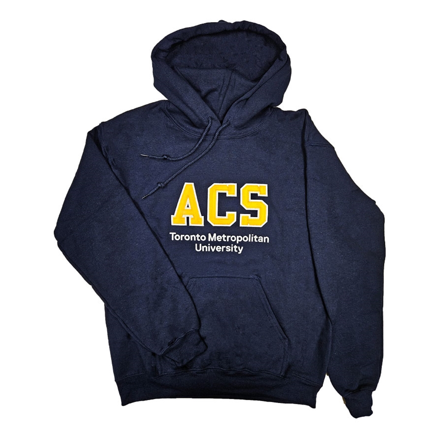 Navy Hoodie with ACS Logo