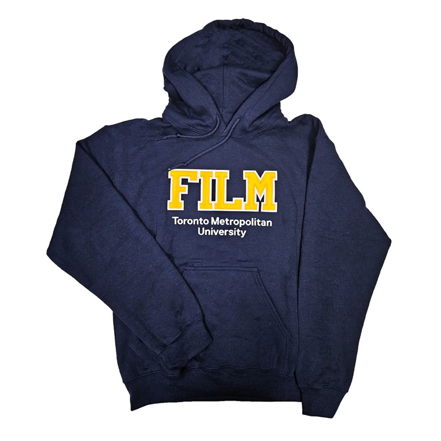 Navy Hoodie with Film Logo