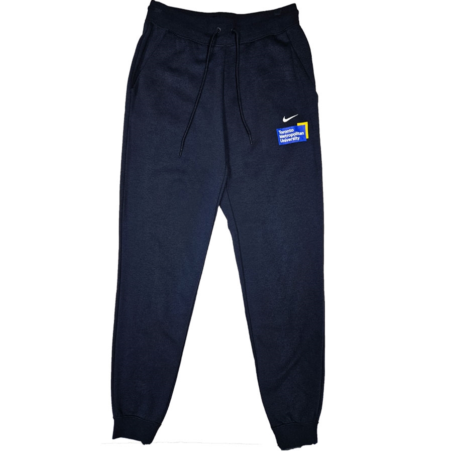 TMU Women's Nike Fleece Jogger with Color University Logo - Navy