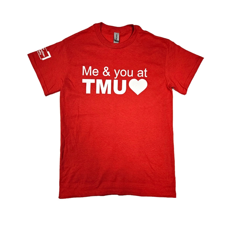 Me And You At TMU Valentine T-Shirt - Red