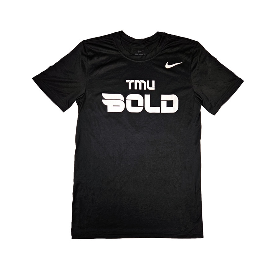 TMU Bold Nike Legend T-Shirt - Black