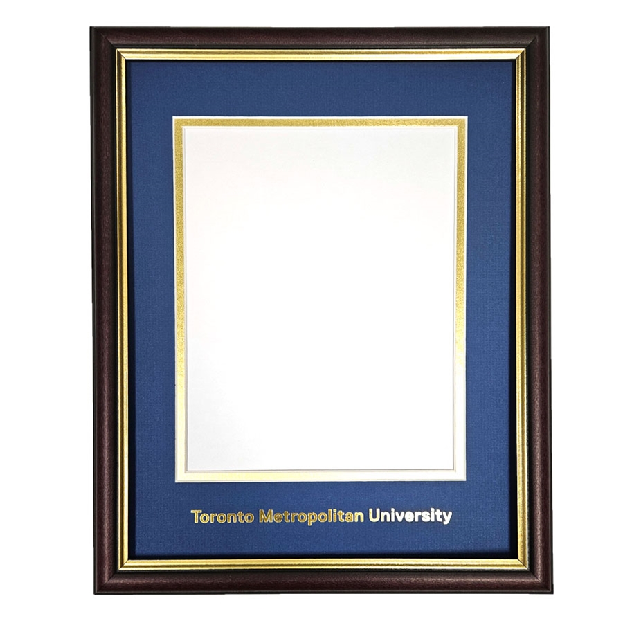 Portrait Picture Frame w/ TMU Logo - Traditional