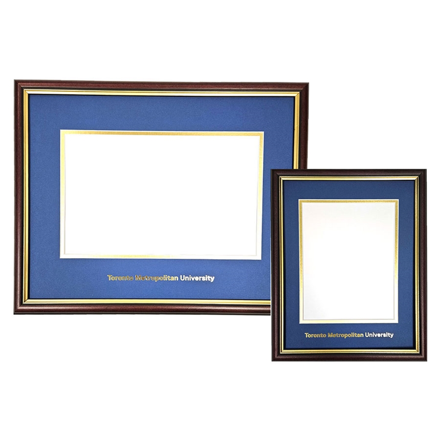 Traditional Degree Frame and 8x10 Photo Frame  w/ TMU Logo  Special Package 1