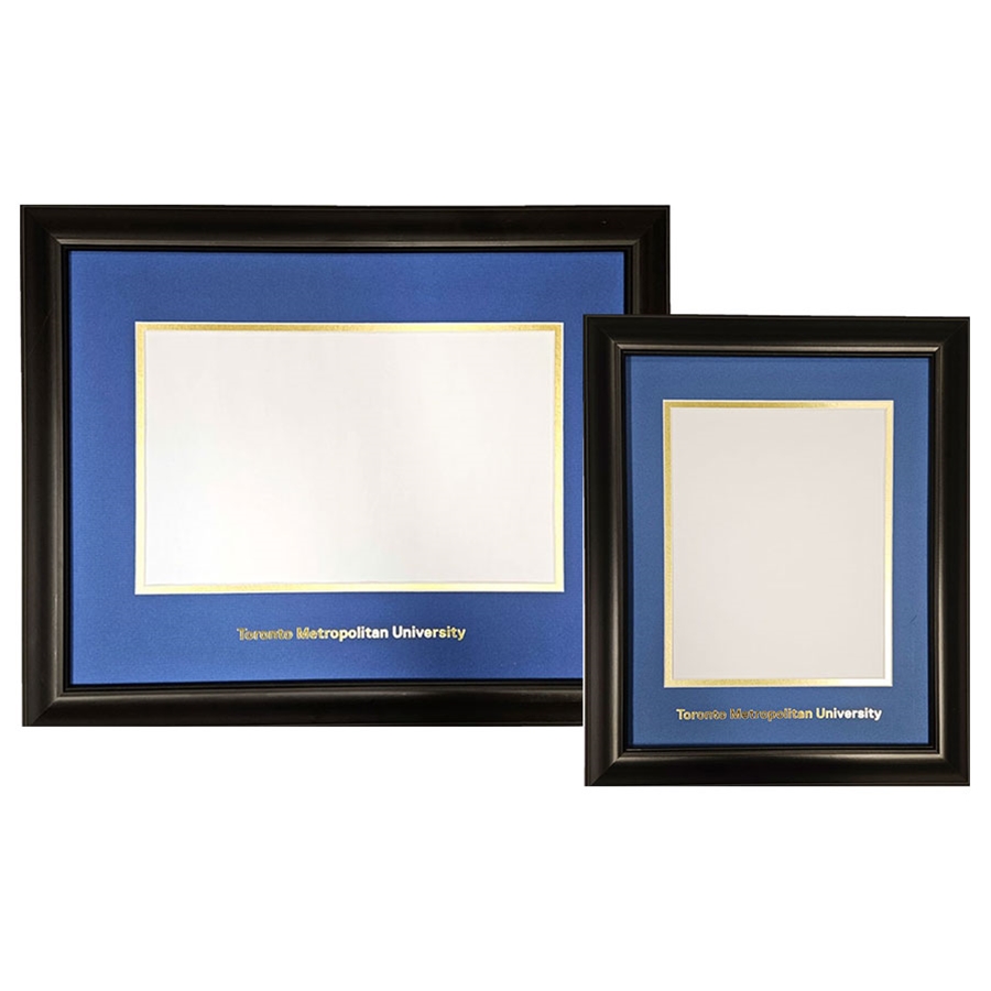 Expression Degree Frame and 8x10 Photo Frame w/ TMU Logo Special Package 2