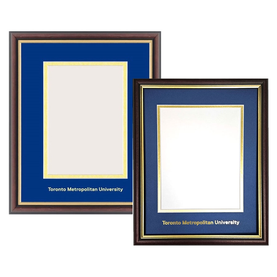 Traditional Certificate Frame and 8x10 Photo Frame w/ TMU Logo Special Package 3