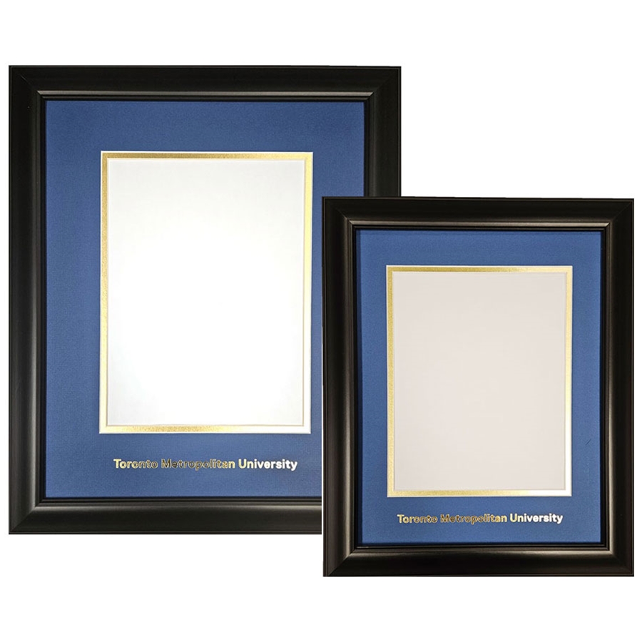 Expression Certificate Degree Frame and 8x10 Photo Frame w/ TMU Logo Special Package 4