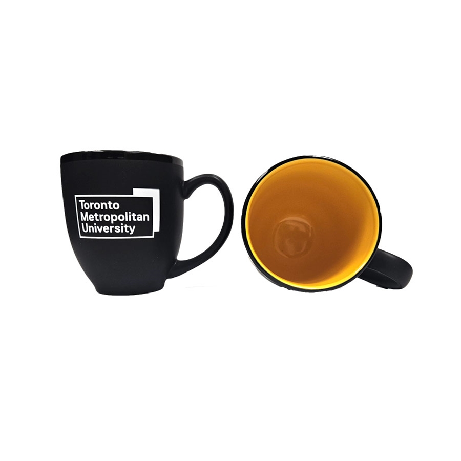 TMU Mug - Black with Gold