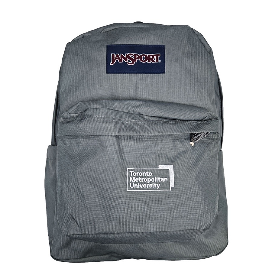 Gray jansport backpack on sale