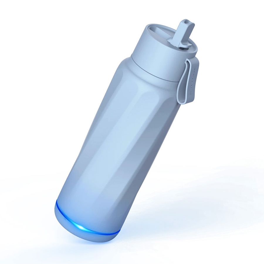 WaterH +1 Vita Smart Water Bottle - Seashell Blue