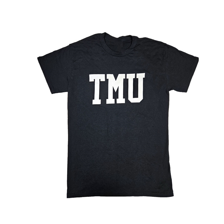 TMU Athletic T-Shirt w/ TMU Logo - Black