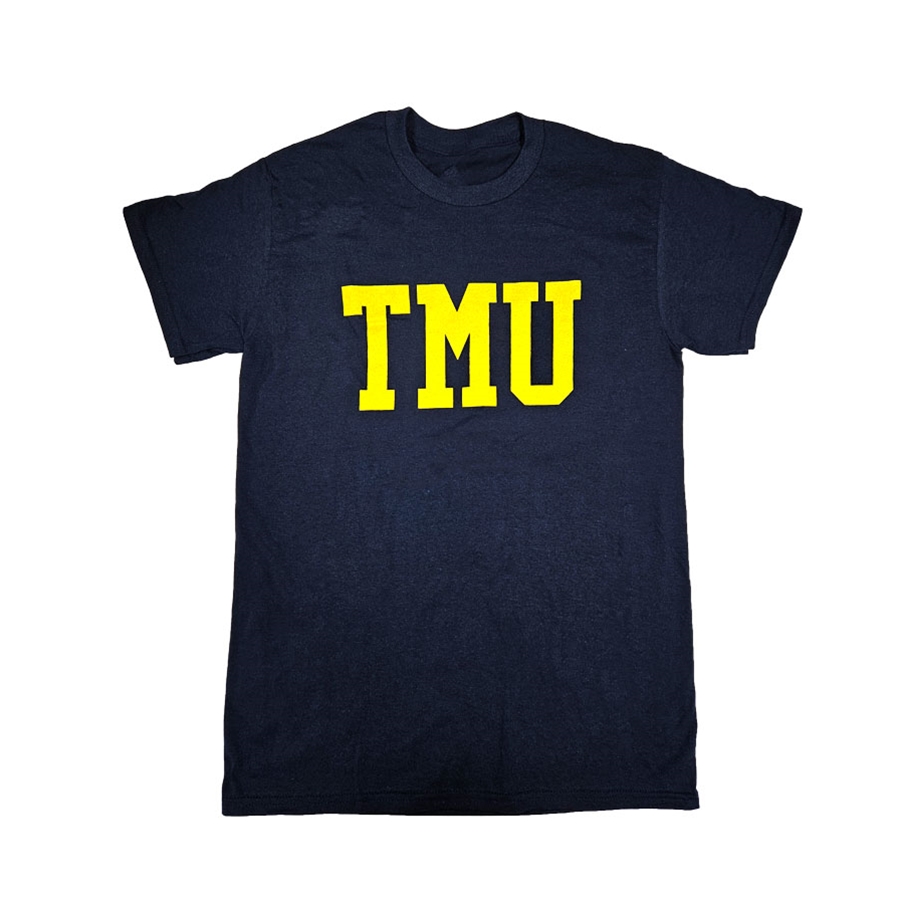 TMU Athletic T-Shirt w/ TMU Logo - Navy