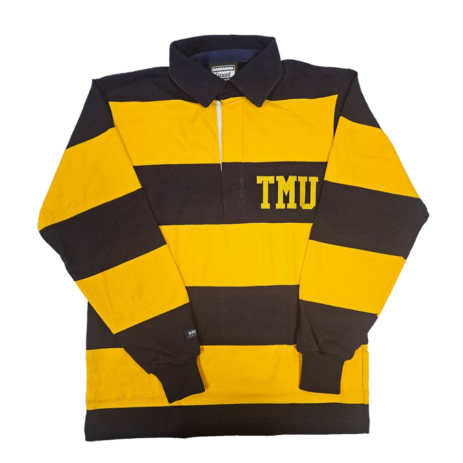 TMU Rugby Shirt - Navy/Yellow