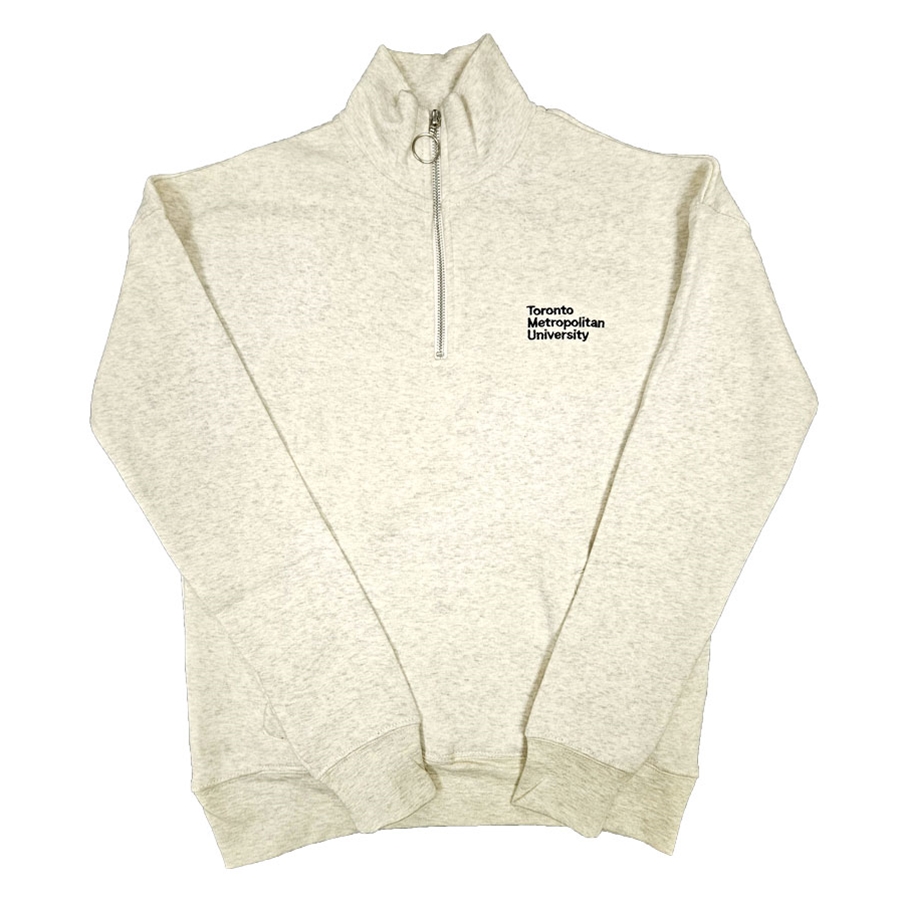 TMU 1/4 Zip: Female - Oatmeal