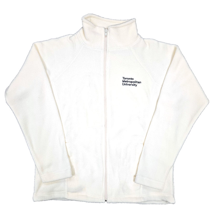 TMU Fleece Jacket: Female - ECRU