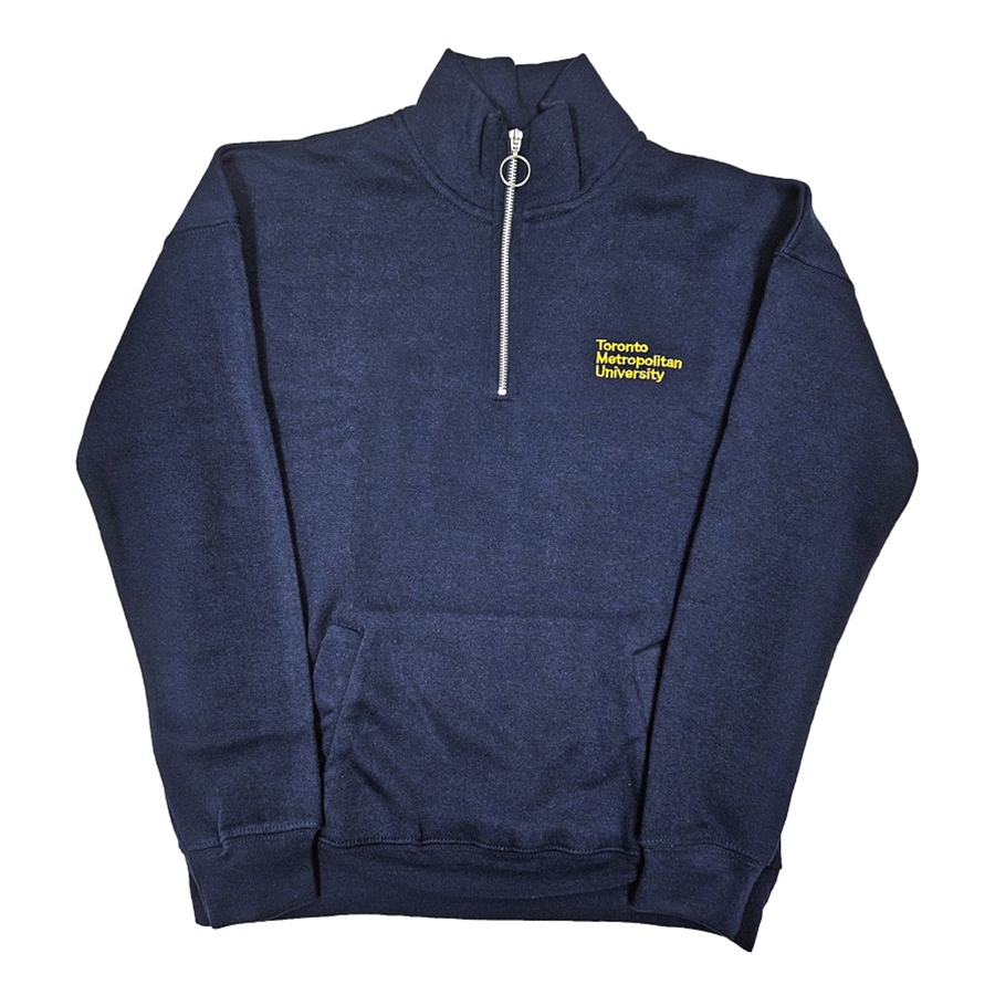 TMU 1/4 Zip: Female - Navy