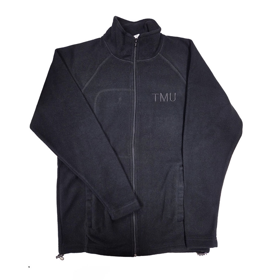 TMU Full Zip Fleece Jacket - Black