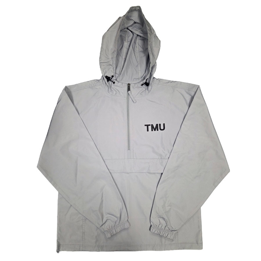 TMU Men's Windbreaker - Silver