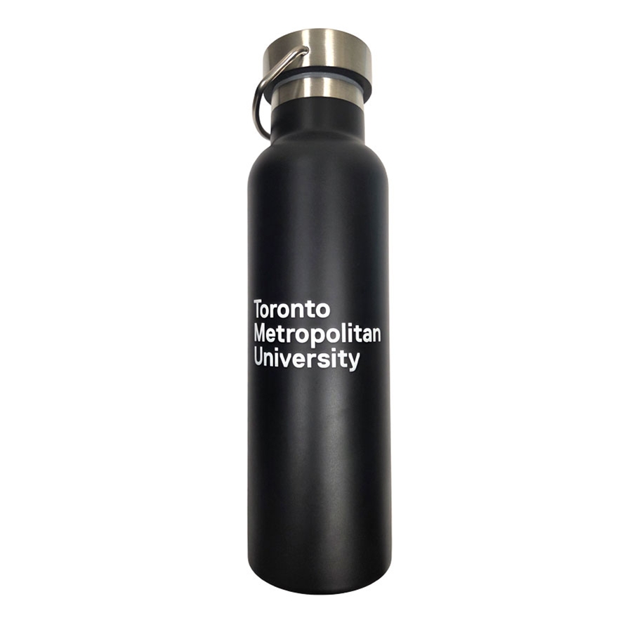 TMU Bottle 21 Oz. Stainless Steel - Black
