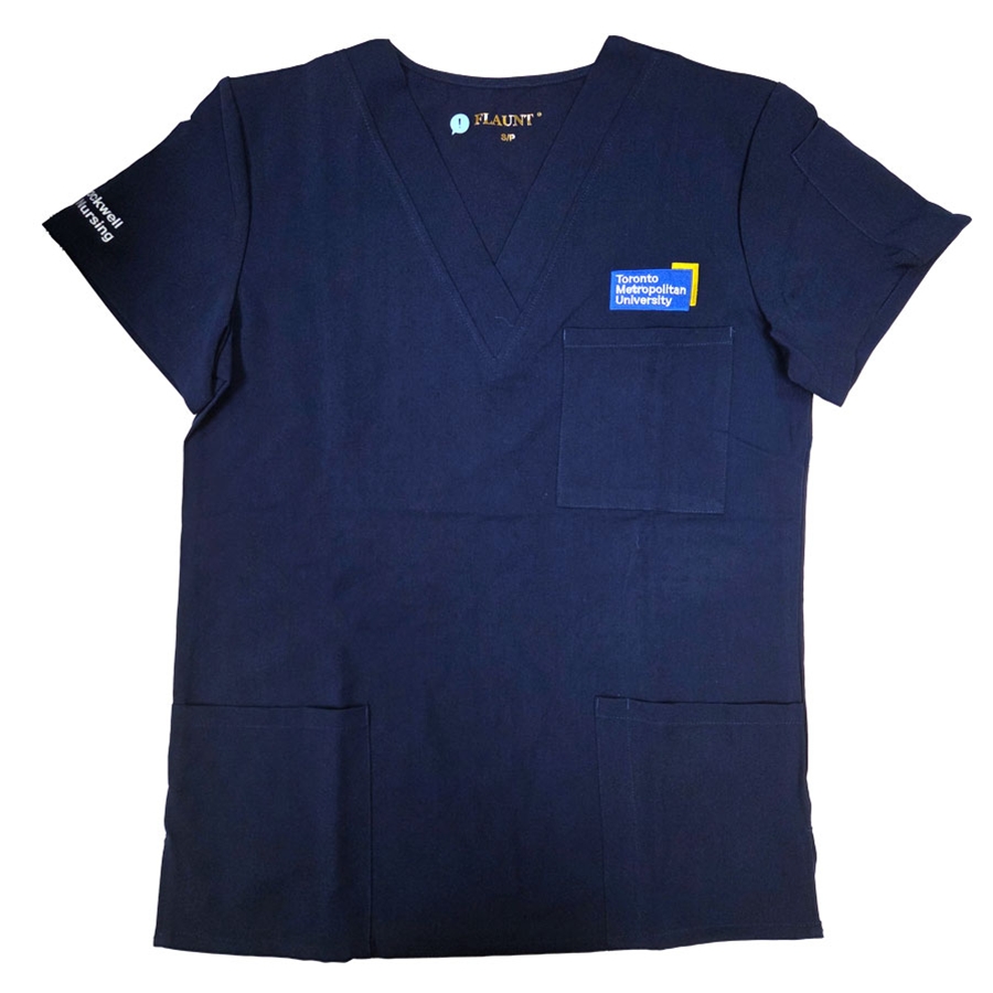 TMU Unisex Scrub Set - Navy