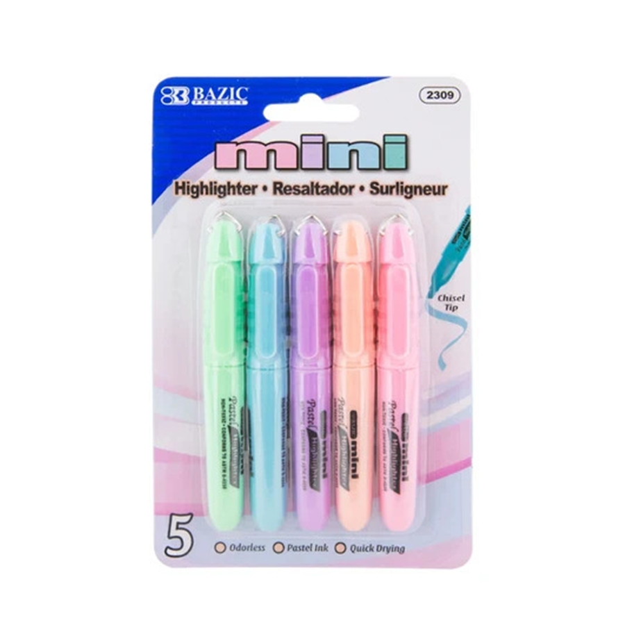Mini Highlighter Pen Pastel Color
