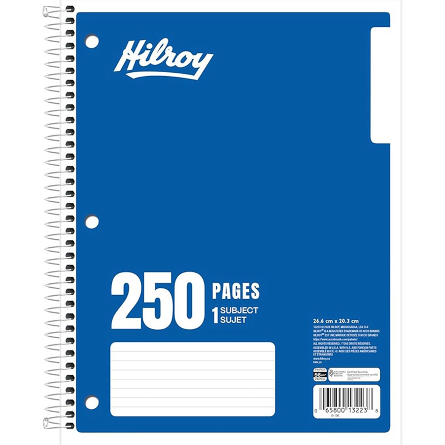 250 page Lined Notebook