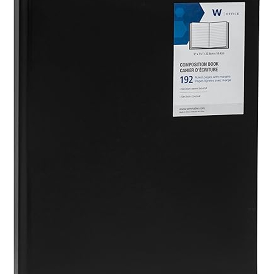 Composition Book 192 Ruled Pages Blue