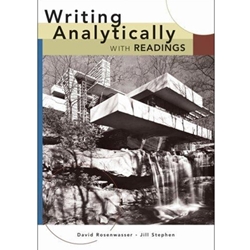WRITING ANALYTICALLY WITH READINGS