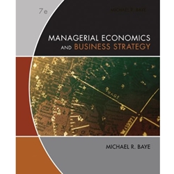 MANAGERIAL ECONOMICS & BUSINESS STRATEGY