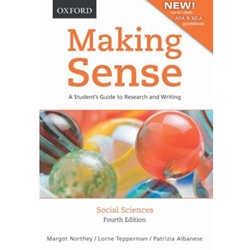 MAKING SENSE STUDENT'S GUIDE TO RESEARCH SOCIAL SCIENCES