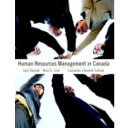 HUMAN RESOURCES MANAGEMENT IN CANADA WITH MYHRLAB CANADIAN ED.