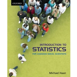 INTRODUCTION TO STATISTICS FOR CANADIAN SOCIAL SCIENTISTS