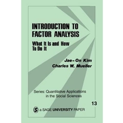 INTRODUCTION TO FACTOR ANALYSIS