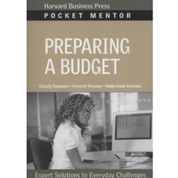 Pocket Mentor Preparing A Budget