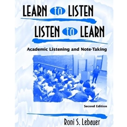 LEARN TO LISTEN LISTEN TO LEARN