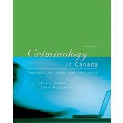 CRIMINOLOGY IN CANADA
