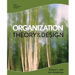ORGANIZATIONAL THEORY & DESIGN CAN.ED.