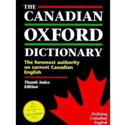 CANADIAN OXFORD DICTIONARY (THUMB INDES)